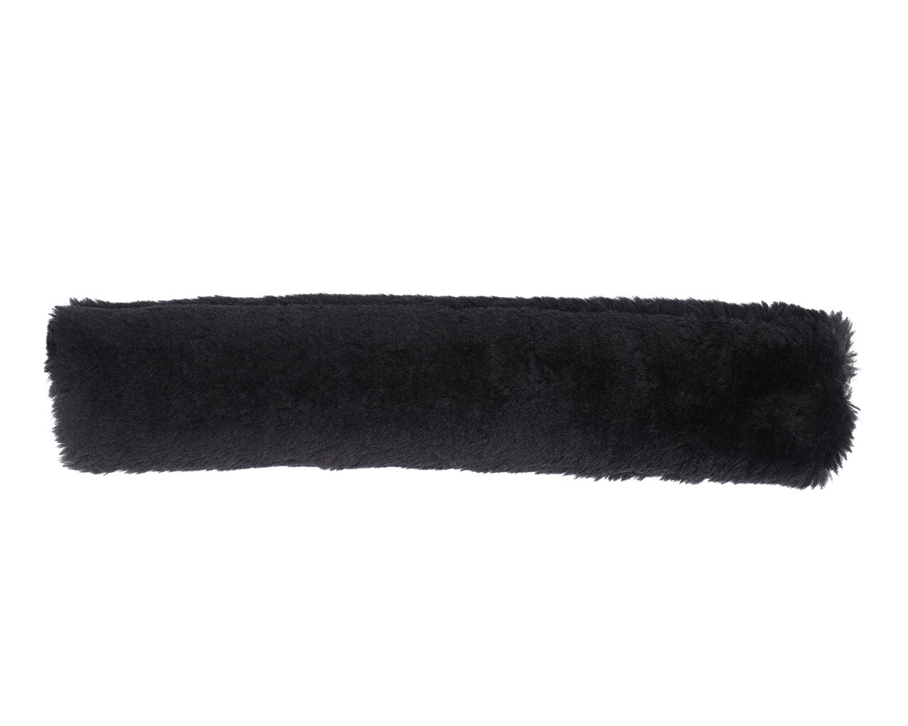 Umělý beránek na uzdečku QHP Barva: Black (Černá), Velikost: 30 cm