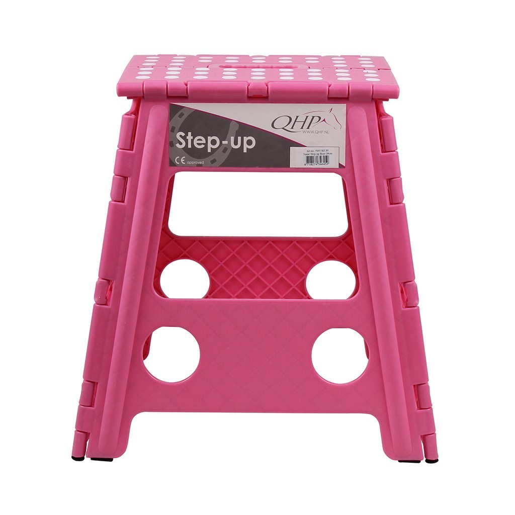 Step up stolička QHP 39cm Barvy: pink (růžová)