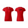 Dámské tričko BASIC Červené