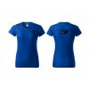 Dámské tričko BASIC Královsky modré