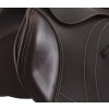 SS20 Prideaux Synthetic Close Contact Jump Saddle Brown Knee Roll Detail 72