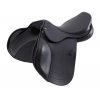 SS20 Prideaux Synthetic Close Contact Jump Saddle Black 3 4 Front NEW 72 RGB