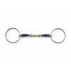 9 PE Sport Blue Sweet Iron Loose Ring Snaffle with Brass Alloy Lozenge x900