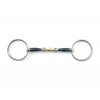 9 PE Sport Blue Sweet Iron Loose Ring Snaffle with Brass Alloy Lozenge x900
