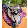Capella Wool GPJump Saddle Pad Burgundy 2