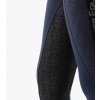 Ronia Ladies Full Seat Gel Pull On Riding Tights Navy 5 768x