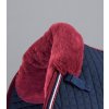 Close Contact Merino Wool European Half Lined GP Jump Square Navy & Burgundy 3