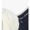 Merino Wool Half Lined GPJump Numnah Black Natural 3 768x