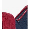 Merino Wool Half Lined GPJump Numnah Navy Burgundy 3 768x