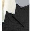 Merino Wool Half Lined GPJump Numnah Black & Natural 3