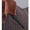 Merino Wool Half Lined GP Jump Numnah Brown 3