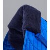 Merino Wool Half Lined GP Jump Numnah Royal Blue & Navy 2
