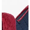 Merino Wool Half Lined GPJump Numnah Navy Burgundy 3 768x