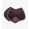 Skoková dečka Premier Equine Techno-Suede Close Contact Brown