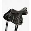 Deauville Leather Mono Flap Cross Country Saddle Black 1 1024x