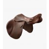 Lyon Leather Close Contact Jump Saddle Brown 3 1024x