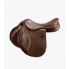 Lyon Leather Close Contact Jump Saddle Brown 1 1024x