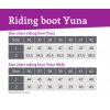 Vysoké jezdecké boty Yuna Black