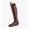 Dellucci Ladies Long Leather Riding Boot Brown 5 1024x