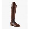 Dellucci Ladies Long Leather Riding Boot Brown 1 1024x