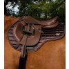 Alberta GP Jump Saddle Pad Brown 2