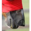 Elastická maska na uši s prodlouženým nosem Premier Equine Comfort Red