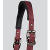corda head collar with lead rope burgundy 3