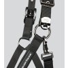 corda head collar with lead rope black 4