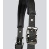 corda head collar with lead rope black 3