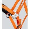 duco head collar with lead rope orange 5