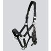 duco head collar with lead rope black 1