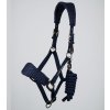 necto head collar with lead rope navy 1