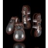 carbon pro tendon and fetlock boots brown 6