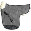 engel reitsport lammfell satteldecke sadek1 grau med natur d dressur