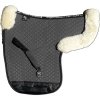 engel reitsport lammfell satteldecke sadek2 grau med natur d dressur