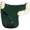engel reitsport lammfell satteldecke sadek2 gruen mocca vss vielseitigkeit springen