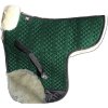 engel reitsport lammfell satteldecke sadek3 gruen schwarz d dressur