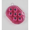 magneticke hrbilko PE fuchsia