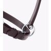 Hennaroso Rolled Anatomic Leather Headcollar Brown 4 2048x