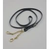 Leather Lead Rein with Chain Coupling Black 4 2048x