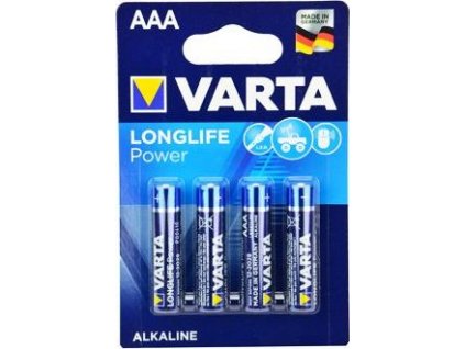 Baterie VARTA Longlife Power, AAA, 4 ks