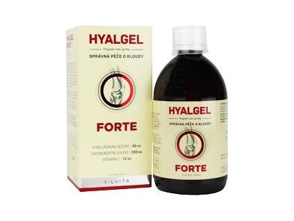 Hyalgel Forte na klouby pomeranč, 500 ml