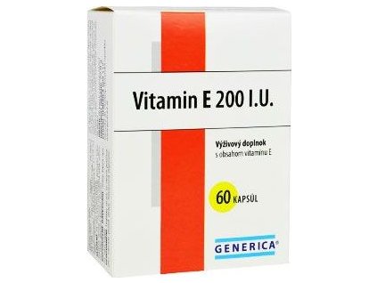Vitamin E 200 mg Generica, 60 tbl