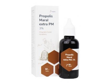 Kapky PM Propolis Maral extra 3%, 50 ml