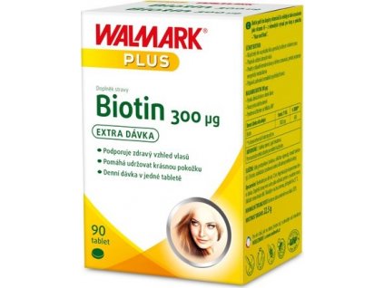 Biotin Walmark 300 mcg, 90 tbl