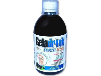 Geladrink Forte Biosol černý rybíz 500 ml