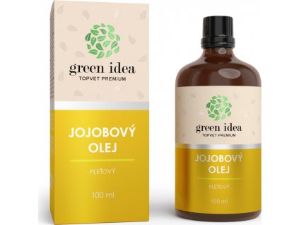 Olej na pleť a pokožku - Jojobový GREEN IDEA, 100 ml