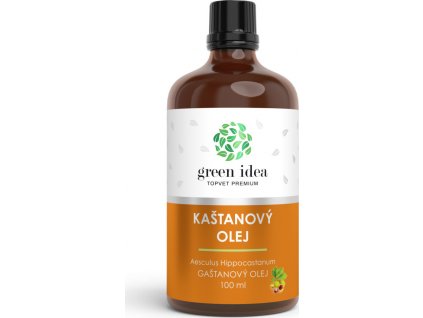 Olej bylinný - Kaštanový GREEN IDEA, 100 ml