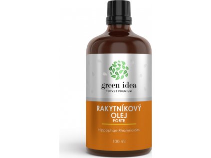 Olej bylinný - Rakytníkový forte GREEN IDEA, 100 ml