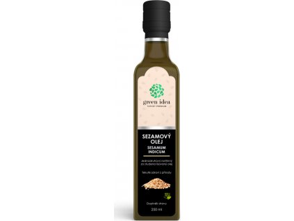 Olej sezamový GREEN IDEA, 250 ml